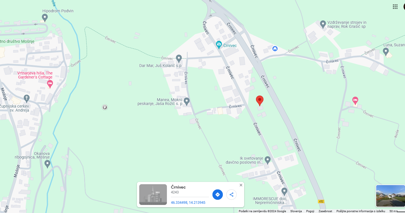 zemljevid google maps